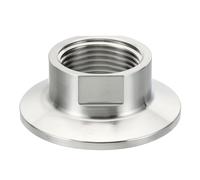 Collier de serrage sanitaire Tri Clamp 1,5" x 1/4'' 3/8'' 1/2" 3/4'' 1'' NPT filetage femelle FNPT acier inoxydable 304 316(SS304,1/4")
