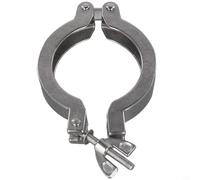 Collier de serrage sous vide en acier inoxydable 304 pour KF16 KF25 KF40 KF50 pour tuyaux d'eau sanitaire et d'huile (KF50)