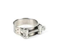 Collier de serrage standard en acier inoxydable 304, diamètre 17-252 mm, pour tuyau d'air et d'eau circulaire, 131 mm, 139 mm