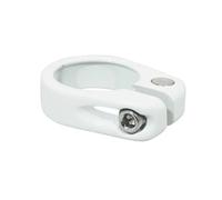 Collier de serrage tige de selle aluminium Newton CHC Blanc