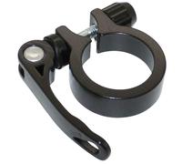 Collier de serrage tige de selle rapide aluminium - sur carte Newton Noir