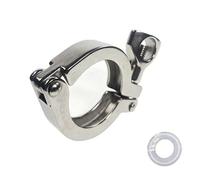 Collier de serrage Tri Clamp en acier inoxydable 304 avec joint en silicone for applications sanitaires(50.5mm)