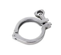 Collier de serrage Tri Clamp robuste en acier inoxydable 304 avec écrou à oreilles for le brassage amateur - Raccords de tuyauterie sanitaire(91mm)