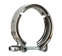 Collier de Serrage Turbo V Band, 3069053 3923060 Compatible avec Cummins 5.9L, Dodge 2500 3500 5.9L 6BT 1989-2002, Dégagement Rapide, Alliage D'aluminium