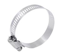 collier de serrage tuyau Colliers de serrage réglables en acier inoxydable, bande à vis, clips for tuyaux de carburant de voiture, clip à vis sans fin, outils fixes(91-114mm - (2pcs))