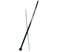 Fischer Serre-câble UBN 7,6 x 350 mm noir stabilisé aux UV – Lot de 100