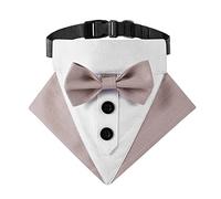 Collier de Smoking Réglable pour Chien avec Boucle - Pour Petit, Moyen et Grand Chien