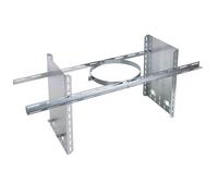 Collier de soutien réhaussé 40cm CSR Ø150 Inox galva POUJOULAT - 32150012