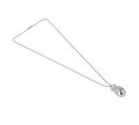 Collier de Souvenirs de Cendres de Chien, Collier d'urne pour Animaux de Compagnie en Acier Inoxydable pour Chats de Chien (S Noir et Rouge)