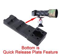 Collier de Support d'objectif pied trépied, anneau de montage à dégagement rapide, Base de Support de plaque de remplacement fr Sigma 150-600mm F5-6.3 DG OS HSM Sports