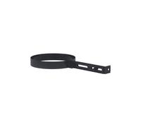 ISOTIP Collier de suspension pour tuyau EMAIL 0,7 mm - 125 - Noir