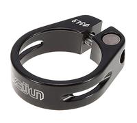 Collier de Tige de Selle, 34.9mm Collier de Serrage de Tuyau de Vélo Accessoires de Vélo à Dégagement Rapide Pour Cadre En Alliage D'aluminium(noir)