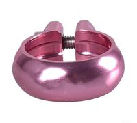 Collier de tige de selle pour draisienne d'entraînement en alliage d'aluminium pour tige de selle de 22,2 mm et 25,4 mm et 22,5 mm 25,4 mm OD (rose 25,4 mm)