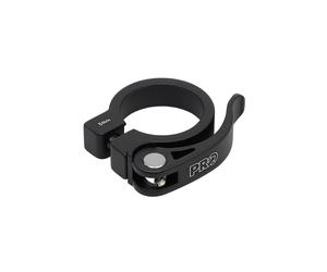 Collier de tige de selle serrage rapide Pro Noir