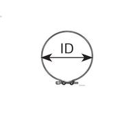 Collier de tube d'échappement DINEX 99878 pour DAF LF 45 3.92 2001-2006