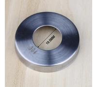 Collier de tuyau en acier inoxydable - Plaque décorative pour installation de valve de plomberie de salle de bain, machine à laver, lave-vaisselle, outil de hauteur de rosace disponible en plusieurs