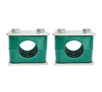 Collier de tuyau hydraulique 2PCS Colliers de tuyau en plastique standard métrique pour tuyau de diamètre extérieur 16mm