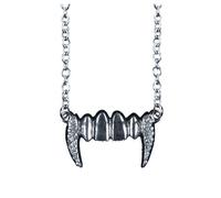 Collier de vampire luxueux effet diamant