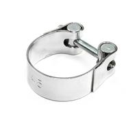 Collier d'échappement 45 mm chromé EAN : 4043981108057 pour Harley Davidson Honda Kawasaki Moto Guzzi Suzuki Yamaha