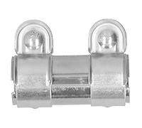 Collier D'échappement, Fydun Joint de Tuyau D'échappement de 1,4 Po Acier Inoxydable Joint de Bande de Manchon à Double Pince Universel Longueur de 3,7 Pouces