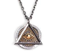 Collier décontracté Pendant Punk rétro Mythologie Style Eye of God Pendant Collier Charme Men Mendu Punk Punk Bijoux Présence Part Jewellerybirthday Présent