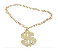 Collier Déguisement - GUIRCA - Dollar Or - Bijou Fantaisie - Mixte