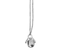 Collier délicat en alliage sculpté en forme de bouteille d'alcool, collier à chaîne réglable, confortable à porter, bijou de cou adapté pour le quotidien, bijoux tendance et jeunes femmes, flagon