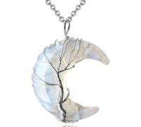 Collier demi-lune-transparent KP32589