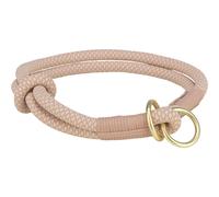 Collier d'entraînement pour chiens Trixie Soft Rope Rose S/M 40 cm