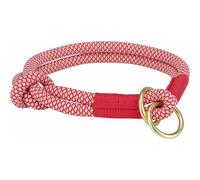 Collier d'entraînement pour chiens Trixie Soft Rope Rouge Crème L 50 cm