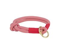 Collier d'entraînement pour chiens Trixie Soft Rope Rouge Crème XS 25 cm