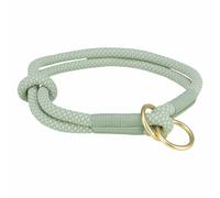 Collier d'entraînement pour chiens Trixie Soft Rope Vert Menthe L/XL 55 cm