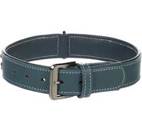 Collier Denver + FERRURES Bleu L 41-50CM 35MM