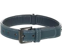 Collier Denver + FERRURES Bleu M/L 36-45CM 30MM