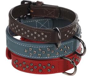 Collier Denver + FERRURES Rouge M 30-38CM 30MM