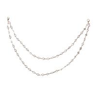 Collier d'épaule réglable avec perles d'imitation - Confortable à porter - Idéal pour une fête de mariage, une soirée, un accessoire de fête, One Size, Comme décrit, Comme décrit.