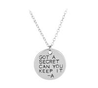 Collier des meilleurs amis « Got a Secret Can You Keep It » - Pidak Shop
