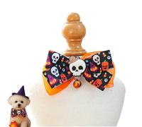 Collier d'Halloween pour chien avec nœud papillon réglable pour chiens de petite, moyenne et grande taille