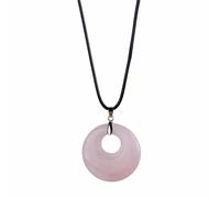 Collier d'harmonisation en quartz rose