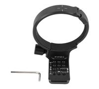 Collier d'objectif en métal, Anneau de Montage pour trépied en Aluminium CNC avec Trous de vis 1/4" 3/8" Adaptateur d'objectif d'appareil Photo pour téléobjectif Samyang AF135 F1.8