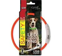 Collier DOG FANTASY light USB orange 45cm 1pc