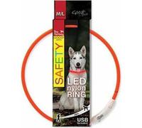 Collier DOG FANTASY light USB orange 65cm 1pc