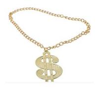 collier dollar - guirca 16874 Jaune