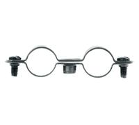 Colliers doubles 7x150 mm - diamètre 14 mm - 100 pièces FISCHER