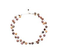 Collier double fil en bois ariana