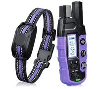 Collier Dressage Chien Télécommande 2600m, IP67 Étanche, Son/Vibration | 3 Modes Son/Vibration/Forte Vibration, Rechargeable, Longue Portée, Collier d'Éducation pour Chiens Petits, Moyens et Grands