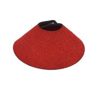 Collier E pour perroquet - Collier de protection en plumes - Pour inséparables et agapornis C - JFb784 - Rouge - XS