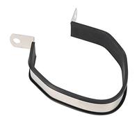 Collier Echappement, Support de tuyau d'échappement, silencieux universel de moto en acier inoxydable anneau de tuyau d'échappement hexagonal support de silenci