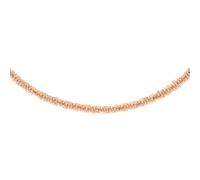 Collier Elan Twisted Chain Short Rose Gold