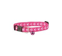 Collier chat, élastique, motif pattes